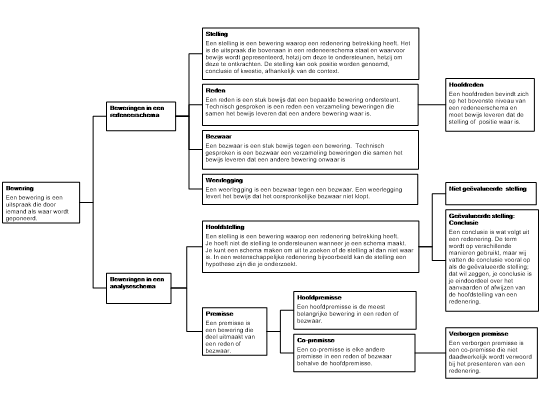 Screenshot 'E-boek Schema Beweringen'